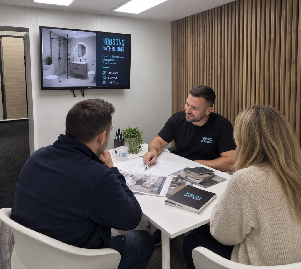 FREE Bathroom Design appointment at Hobsons Bathrooms